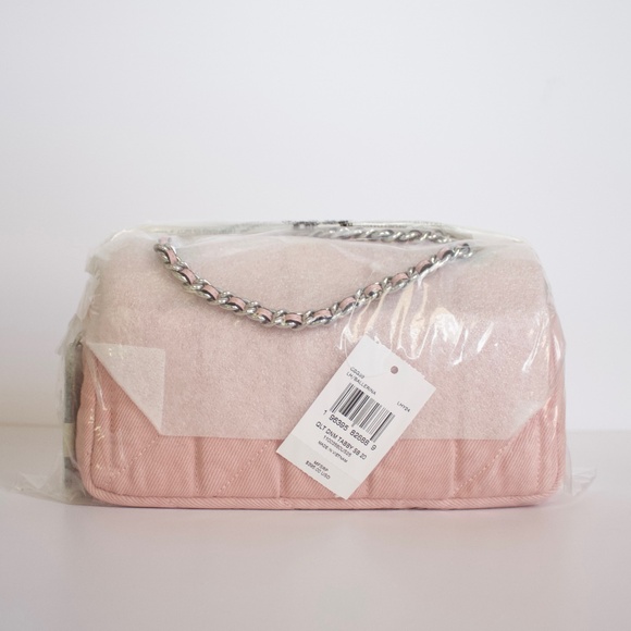 Coach Tabby Shoulder Bag 20 With Pink Denim Quilting - Picture 8 of 10